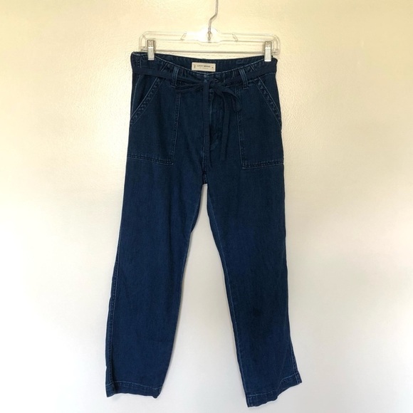 Lucky Brand Jeans Mid Rise Utility Straight Belted 6/28 - Picture 1 of 7